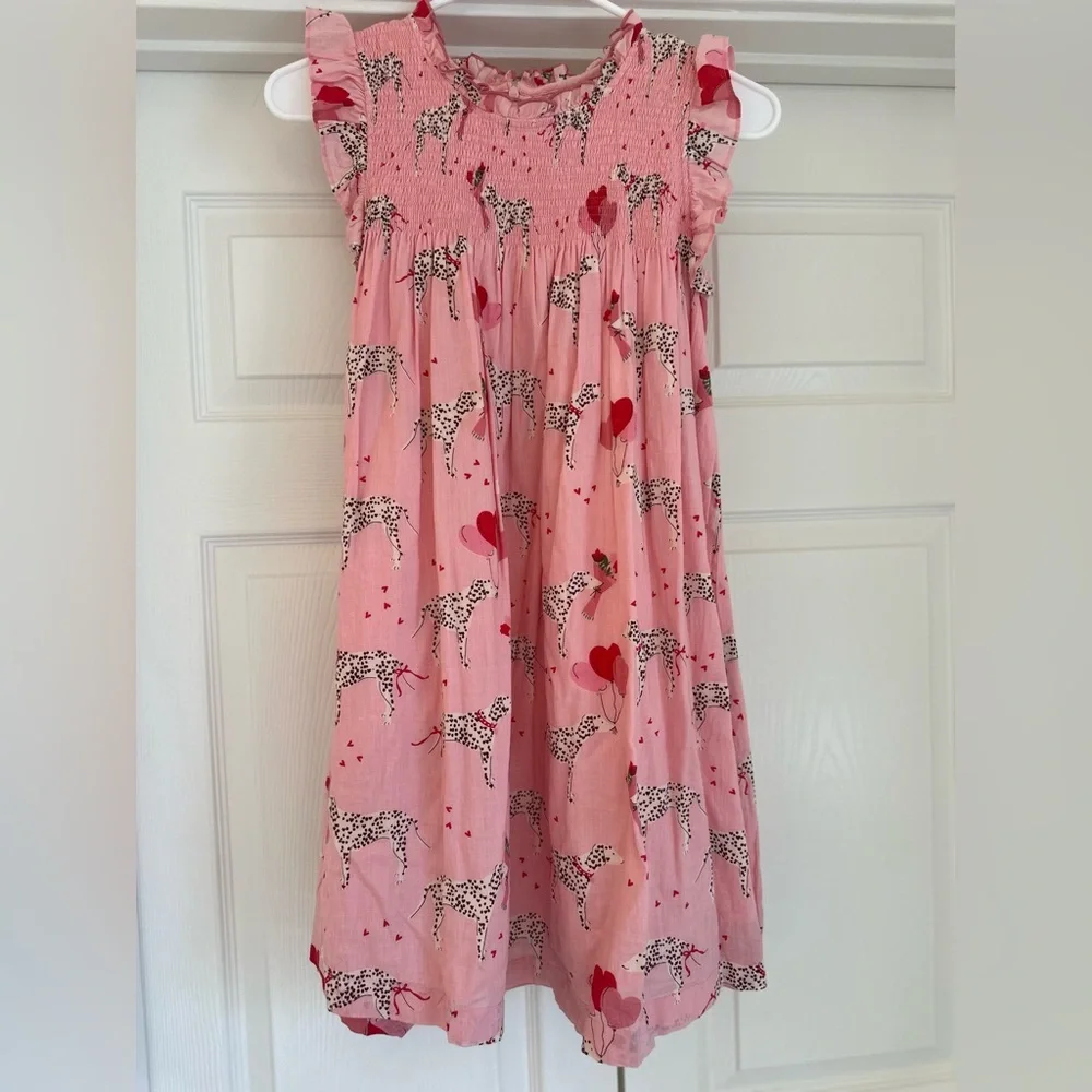 EUC Pink Chicken Dalmatian Stevie dress size 12